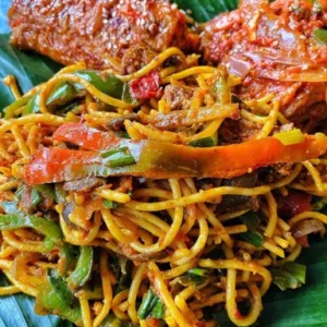 Village Spaghetti Jollof